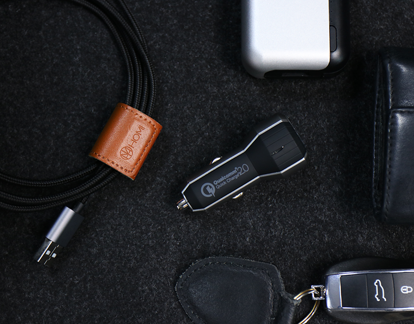 HOMI - CAR CHARGER ( QUALCOMMQUICK CHARGE 2.0 )