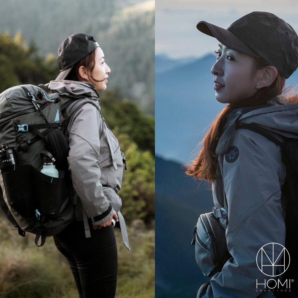 HOMI TheHood Pro all-weather waterproof jacket — 20,000mm waterproof rating, triple-layer lamination