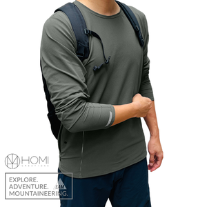 EAM Long Sleeves Top FEATURING CORDURA FABRIC - HOMICREATIONS