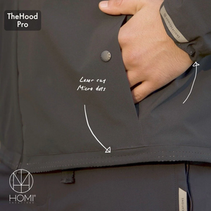 HOMI TheHood Pro - all weather waterproof jacket - HOMICREATIONS