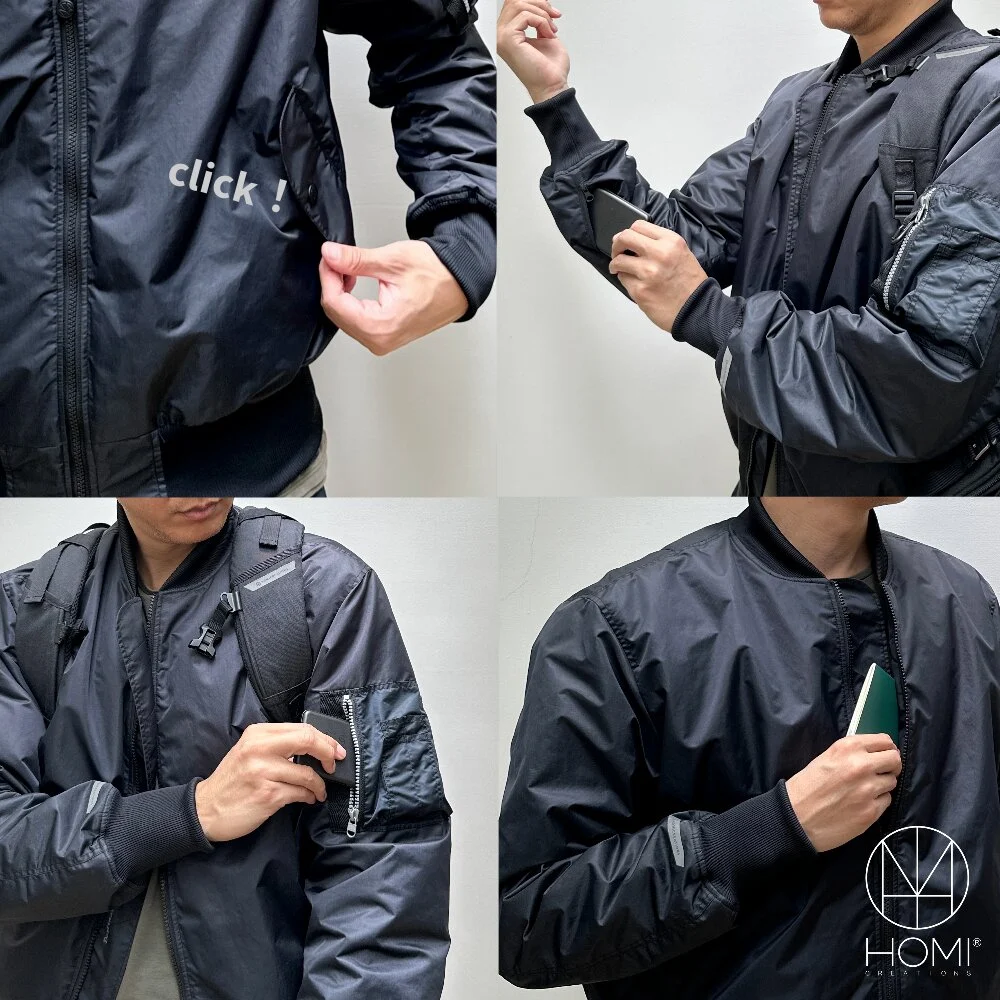 HOMI Urban Down Jacket - MA 1 Bomber HOMI Urban Down Jacket - MA 1 Bomber