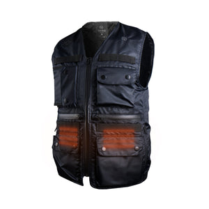 SUSTAIN Utility Heated Tactical Vest - Black / Navy - HOMICREATIONS